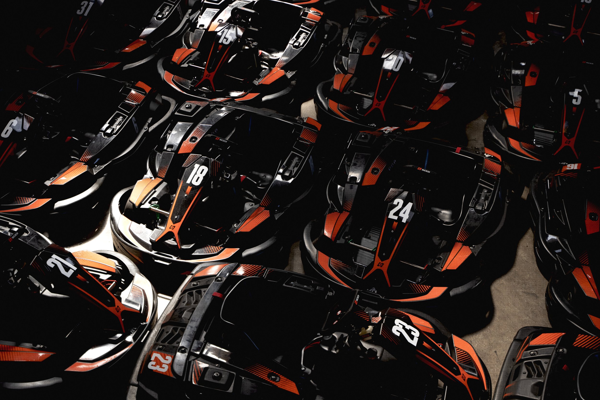 SODI RT10 gokarts hos Roskilde Racing Center